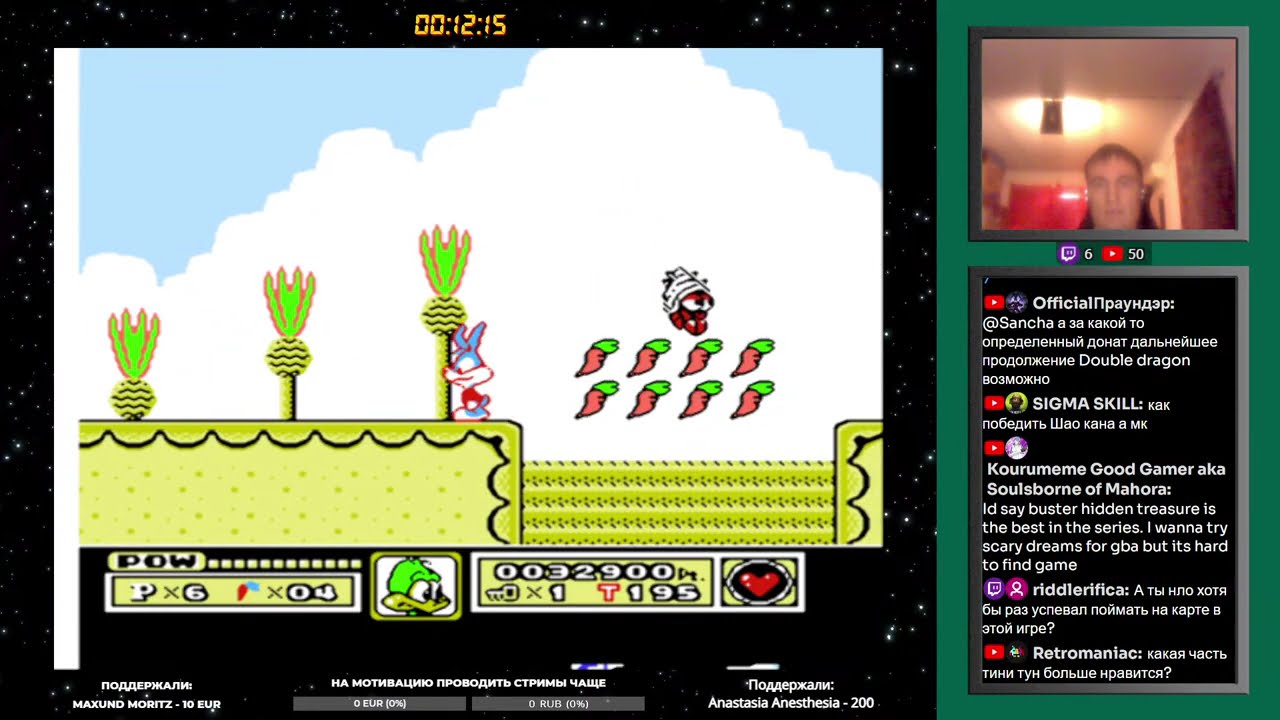 Tiny Toon Adventures (NES, Famicom, Dendy) прохождение