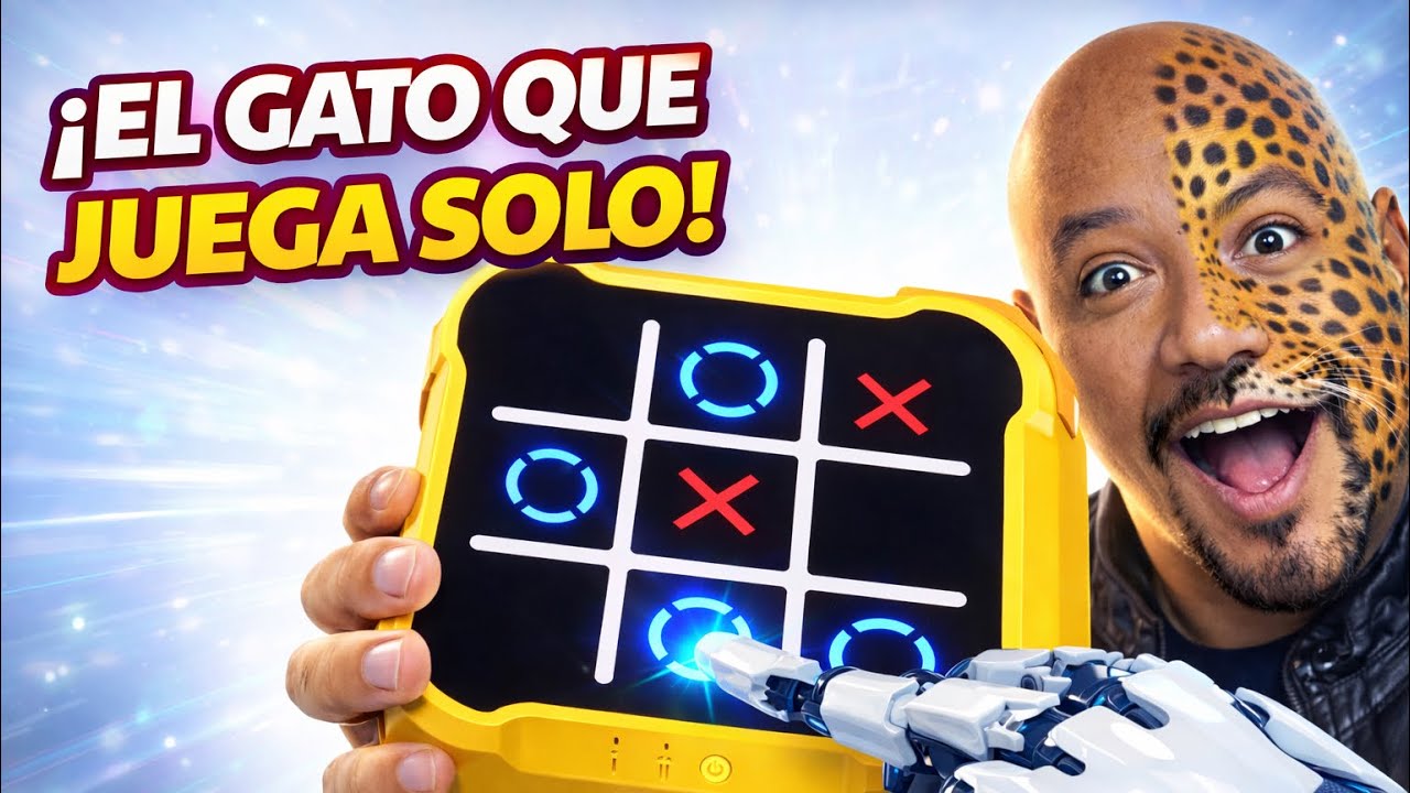 ¡NO ES UN JUGUETE NORMAL! 😱🐱 Este GATO ROBOT te reta a jugar