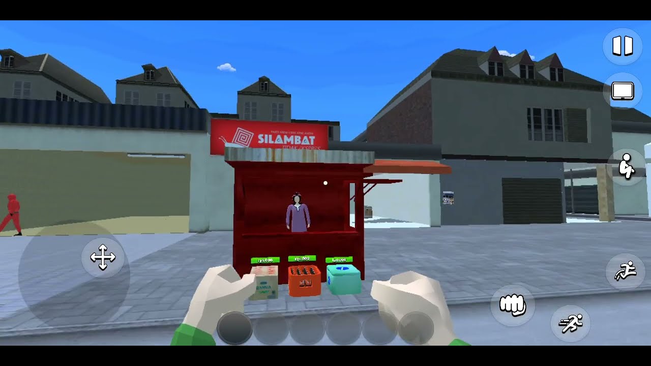 Melanjutkan bakso simulator chapter 4 menyelesaikan quest satpam cewe beliin 2 pentungan