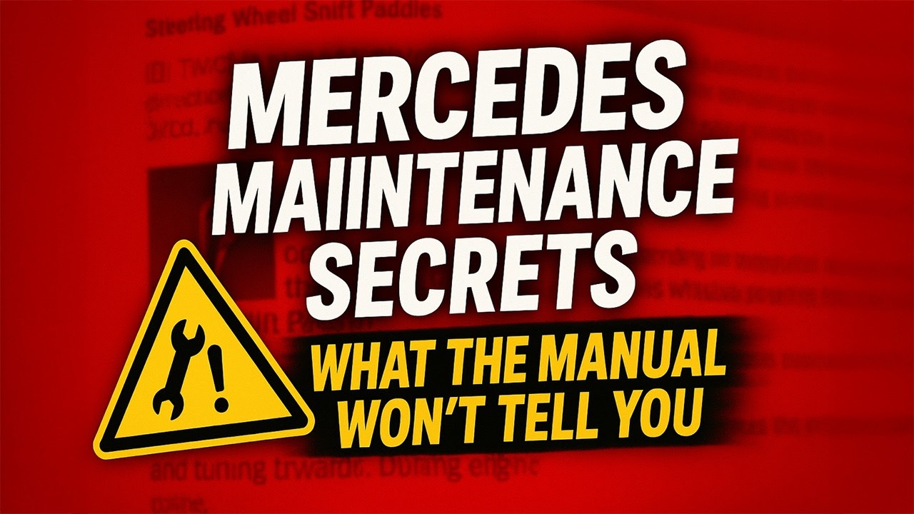 Mercedes Maintenance Secrets: What the Manual Won’t Tell You