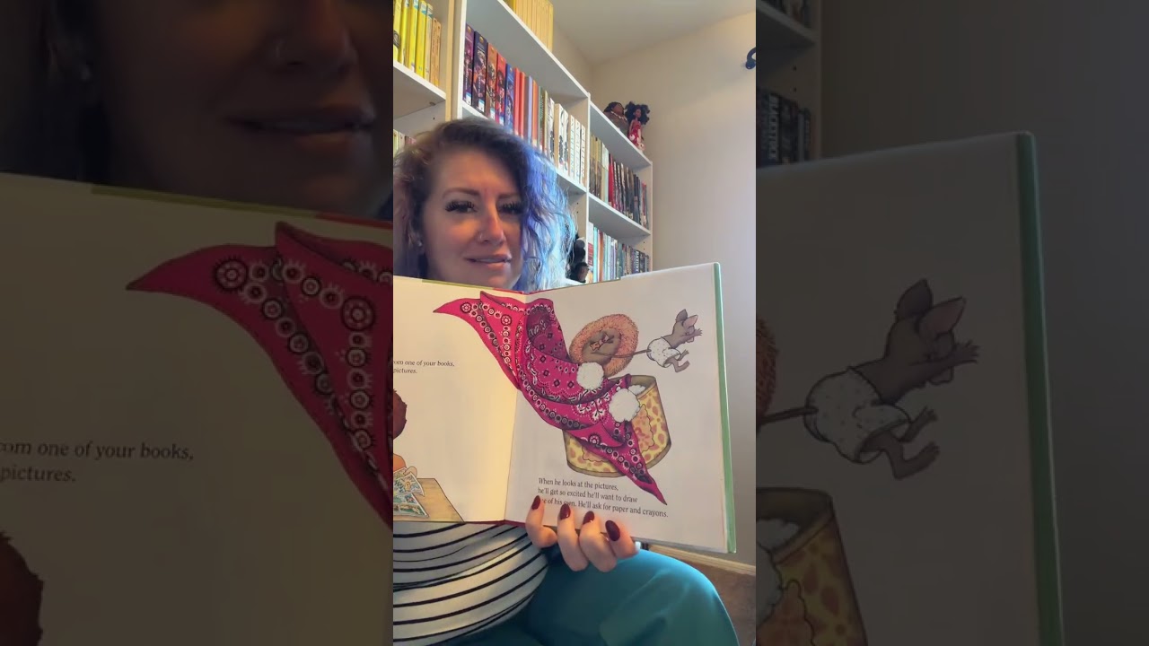 If you give a mouse a cookie #auntie #books  #reading 