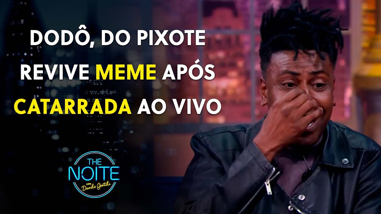 Dod&ocirc;, do Pixote falou do perrengue que passou ao vivo no Programa Encontro | The Noite (02/08/23)