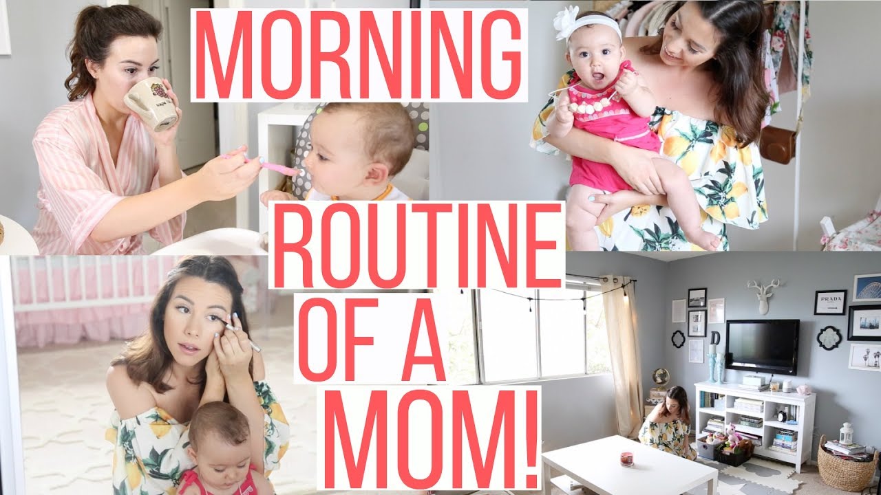 MORNING ROUTINE OF A MOM!| Hayley Paige