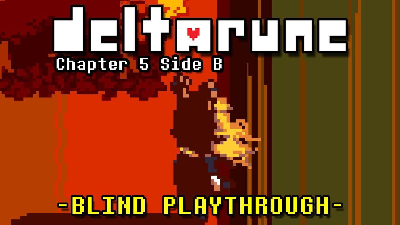 Deltarune Chapter 5: Weird Route BLIND Playthrough
