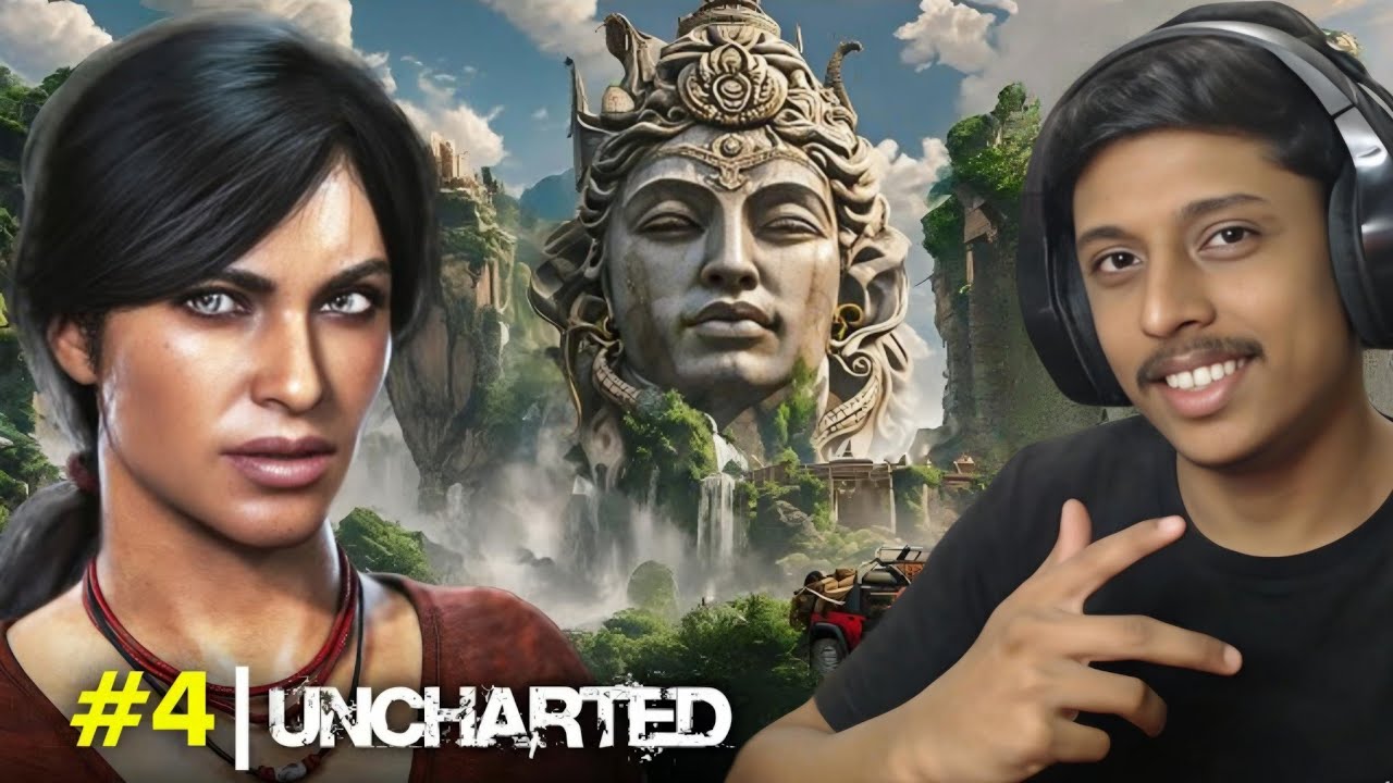 I FOUND LORD SHIVA IN JUNGLES | UNCHARTED THE LOST LEGACY GAMEPLAY #4