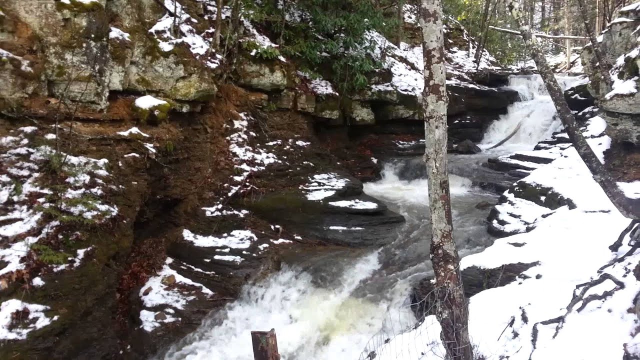 Pipestem Falls in Pipestem, West Virginia