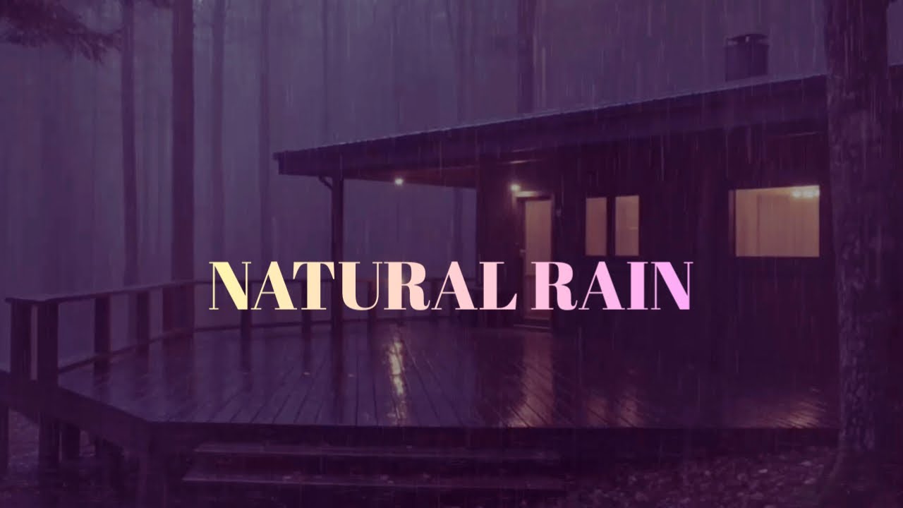 Night Rain Ambience for Deep Sleep @CozyStormRetreat  #Rainsound#naturalrainsound#deepsleep 