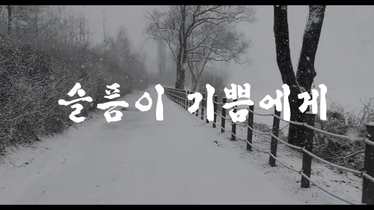 슬픔이 기쁨에게 #정호승 #슬픔이기쁨에게 #ai #aimusic