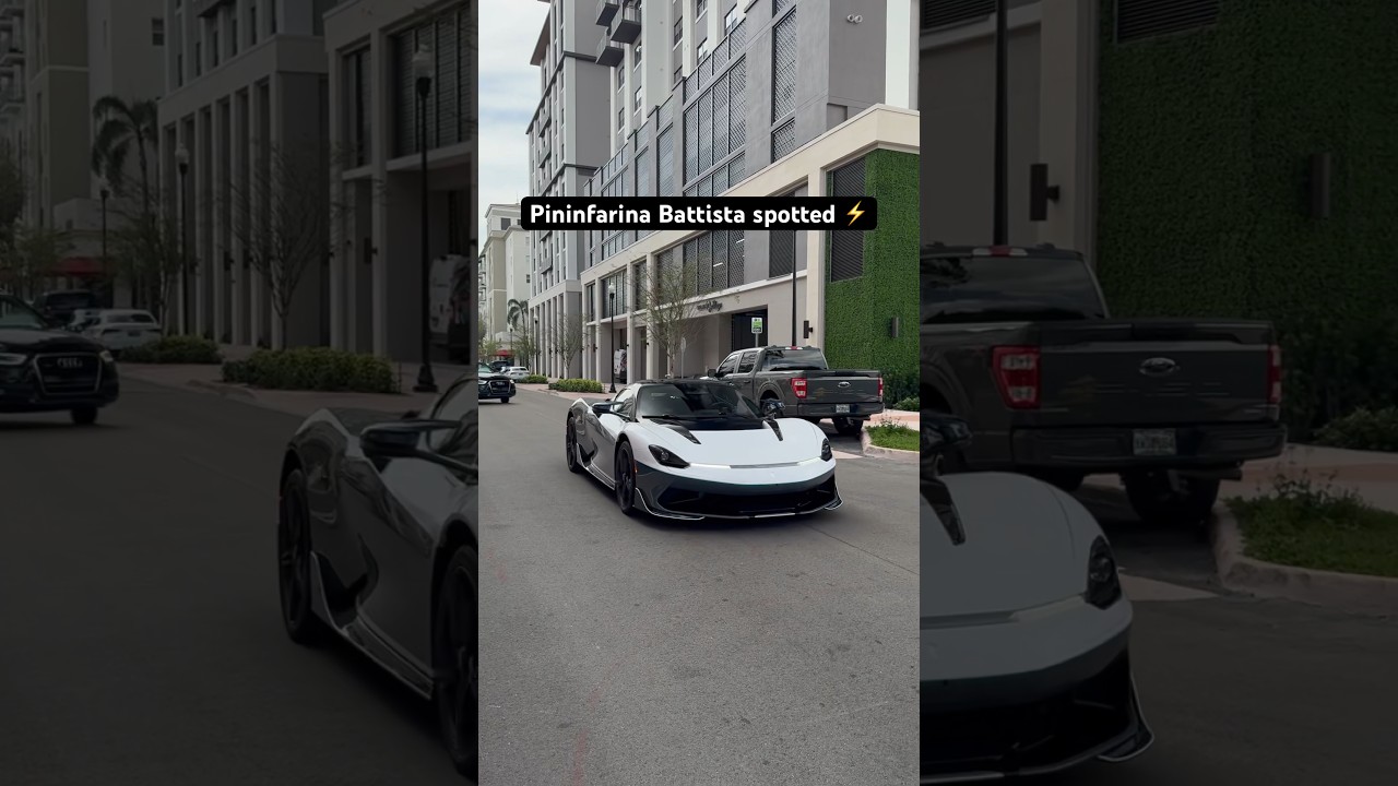 The electric Hyper GT Pininfarina Battista spotted ⚡️