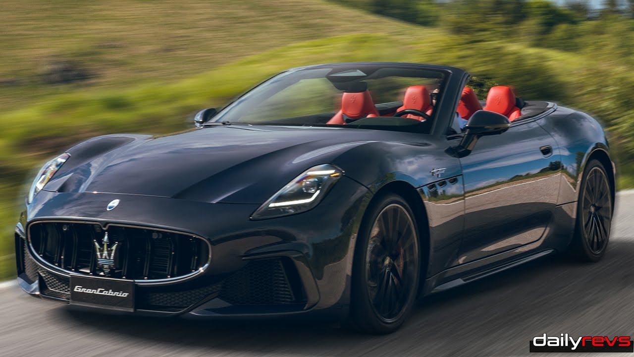 2025 Maserati GranCabrio Trofeo | Night Interaction | Driving Dynamics !