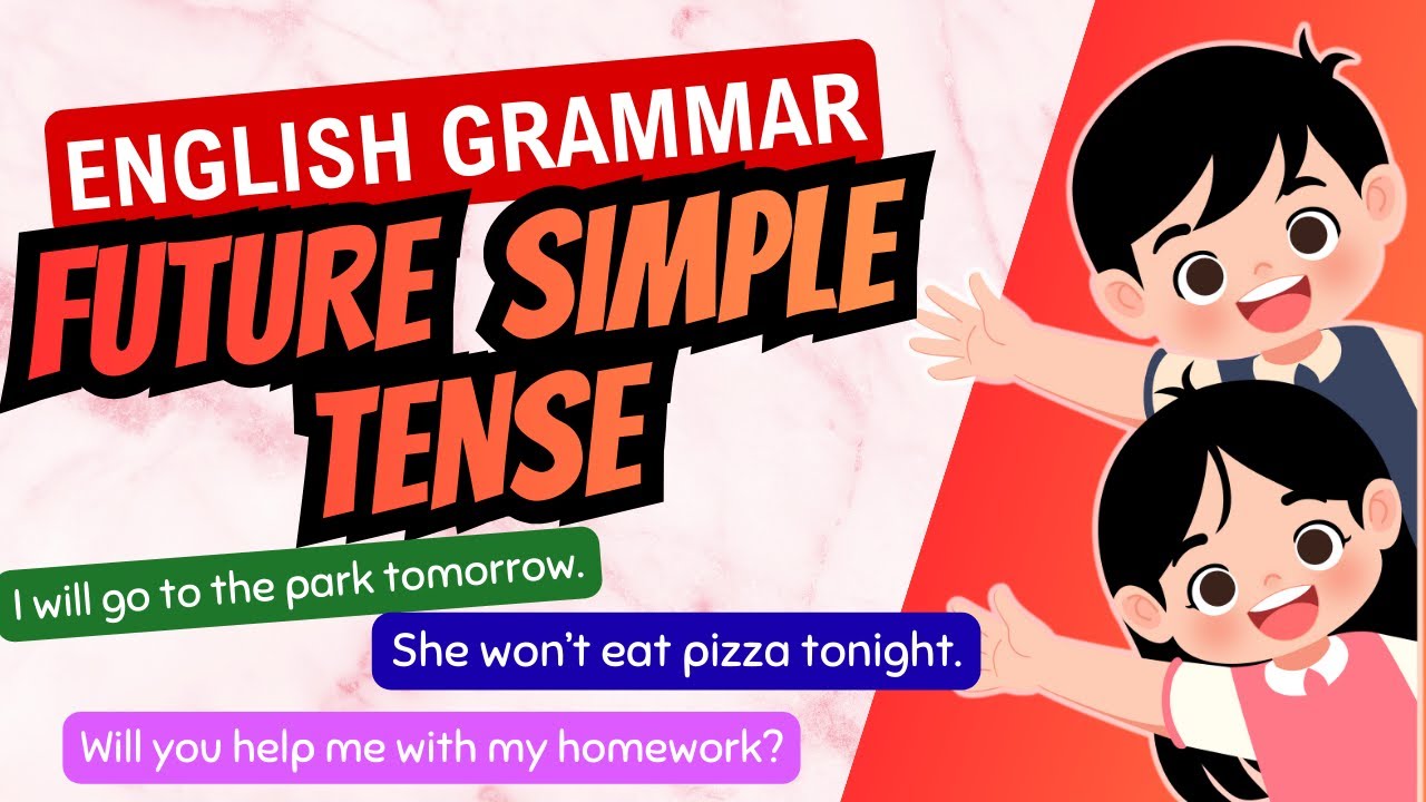 Future Simple Tense | 12 English Tenses | Grammar Lesson for Kids