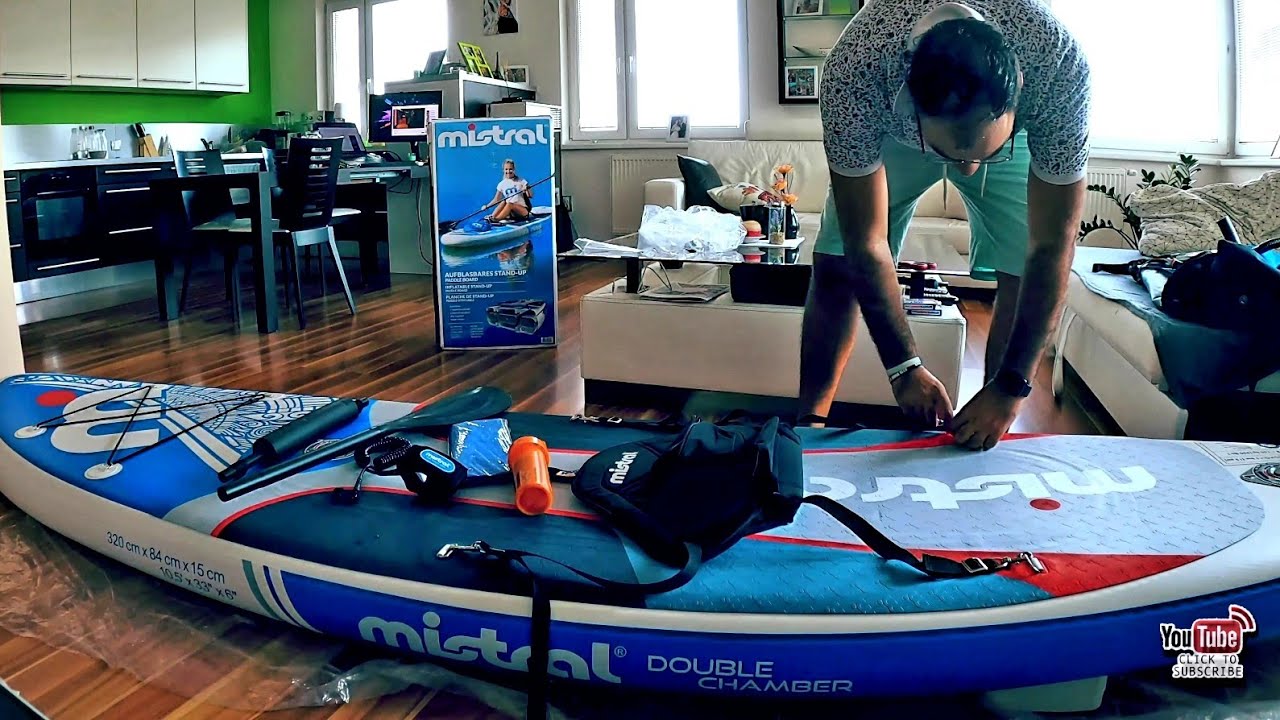 Mistral PaddleBoard LIDL SUP Unboxing