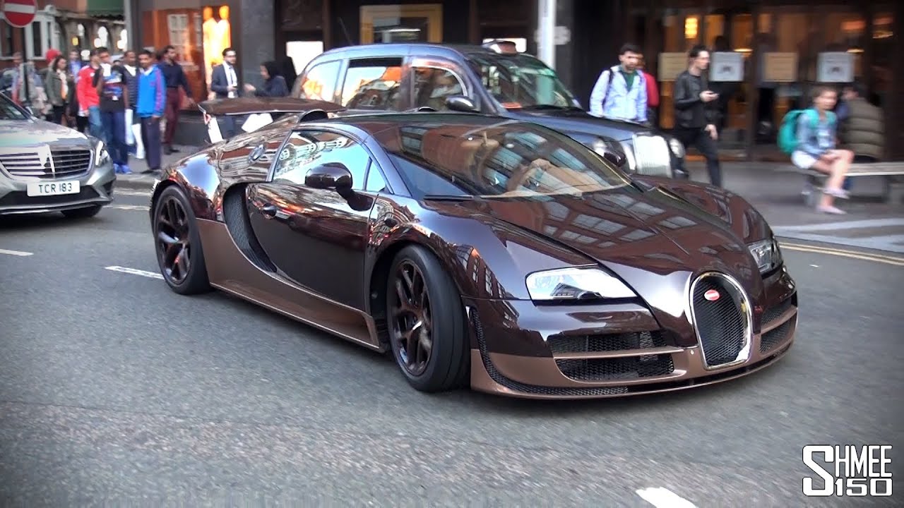 Bugatti Veyron Vitesse Rembrandt Legend in London