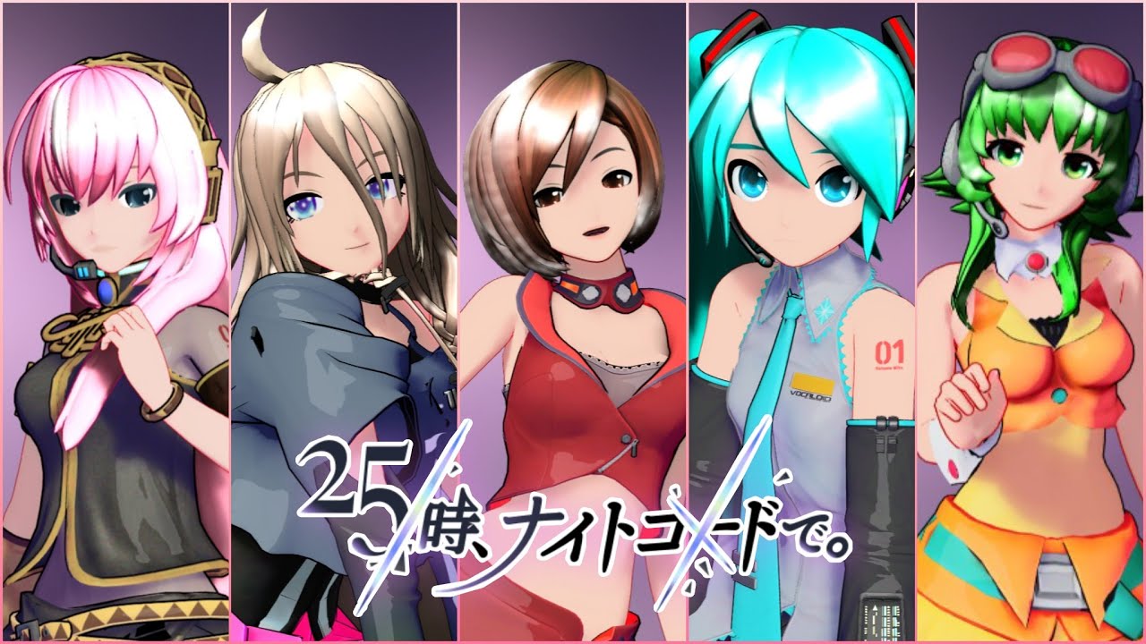 MMD ID SMILE (TOA)  proDIVA Vocaloid MV (25jinightcord) (MMD)
