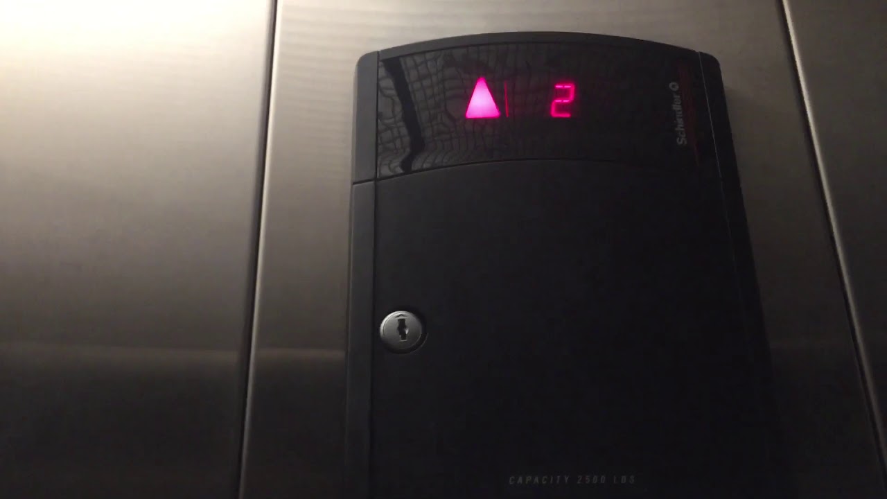 Incredibly Loud Schindler 321A Hydraulic Elevator At Macy*s Furniture Gallery In Carle Place NY