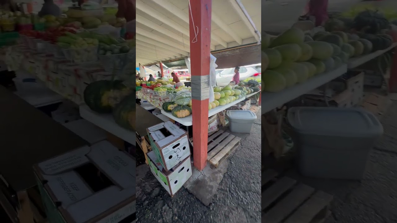 Shopping at Hmong market outside on summer only..vegetables and fruits..  60