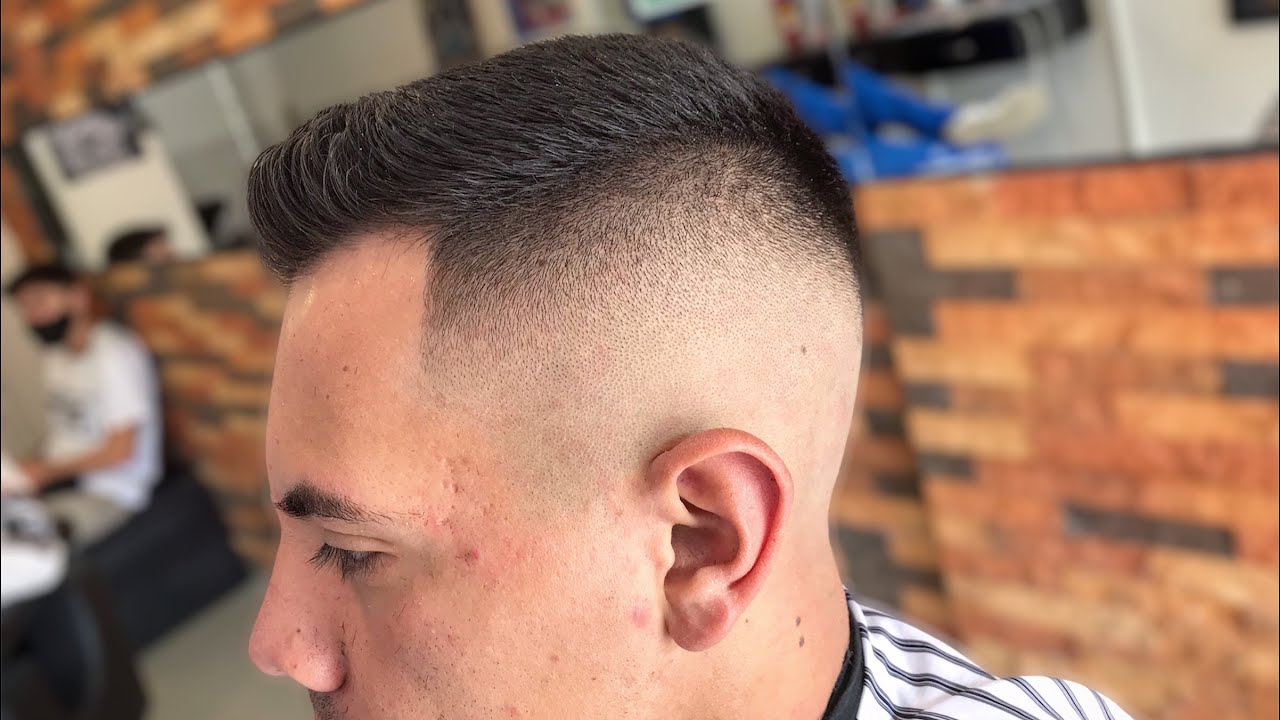 Cómo hacer un Skin Fade pasó a paso  [turorial] / Desvanecido en V #barberia #tutorial