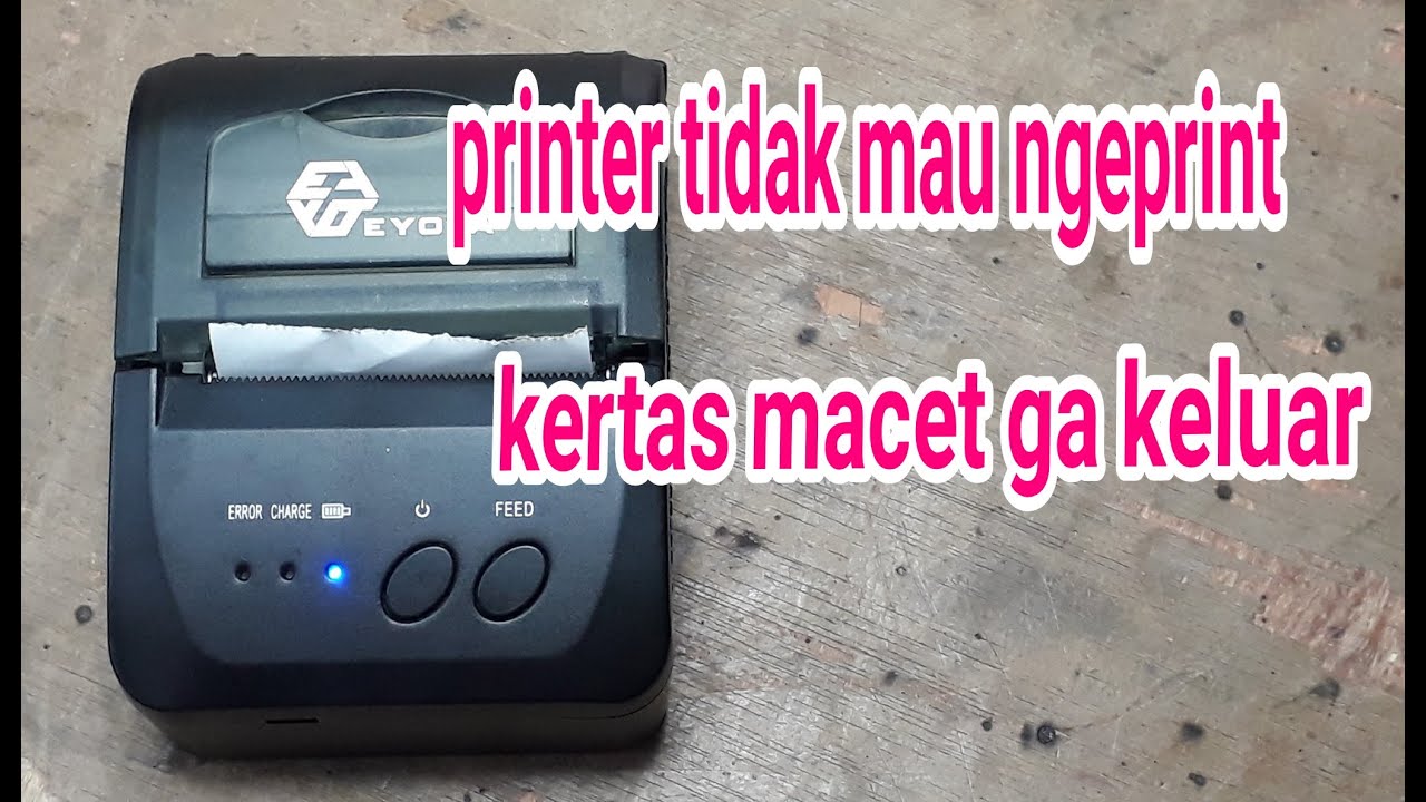 Cara Memperbaiki Thermal Printer Bluetooth