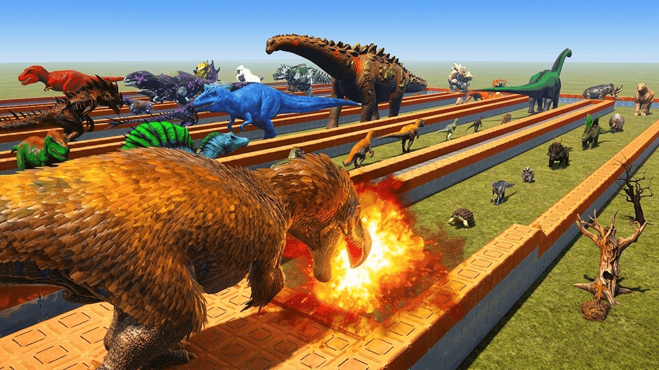 EPIC DODOREX DEATHRUN | All ARK Dinosaurs🦖 (Halloween Special)