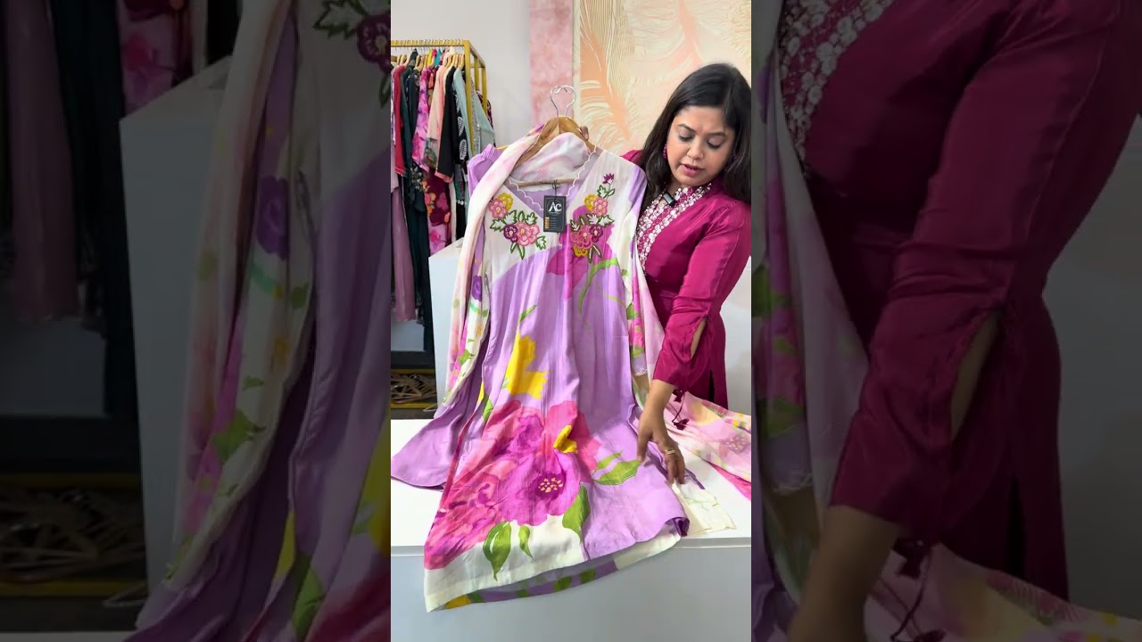 Wow🤩New Arrivals !! Mul Chanderi, Crepe, Cotton | Free Shipping | Aashvi Couture |7338472910rdNbr