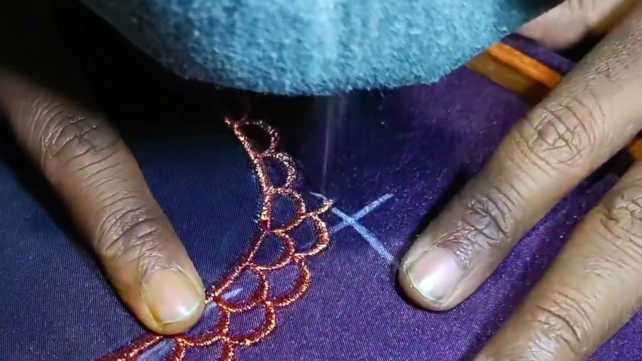 Blouse embroidery designs macking 