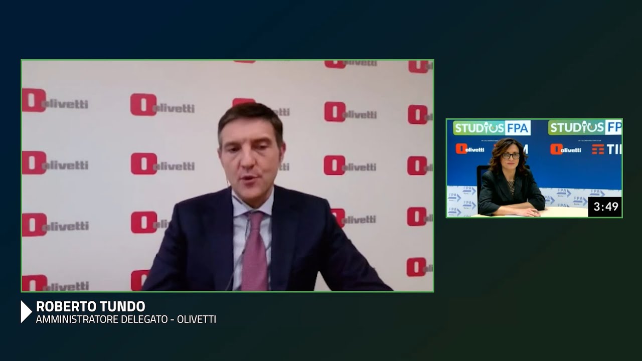 Forum PA 2020 | Un Caff&egrave; con Olivetti con Roberto Tundo
