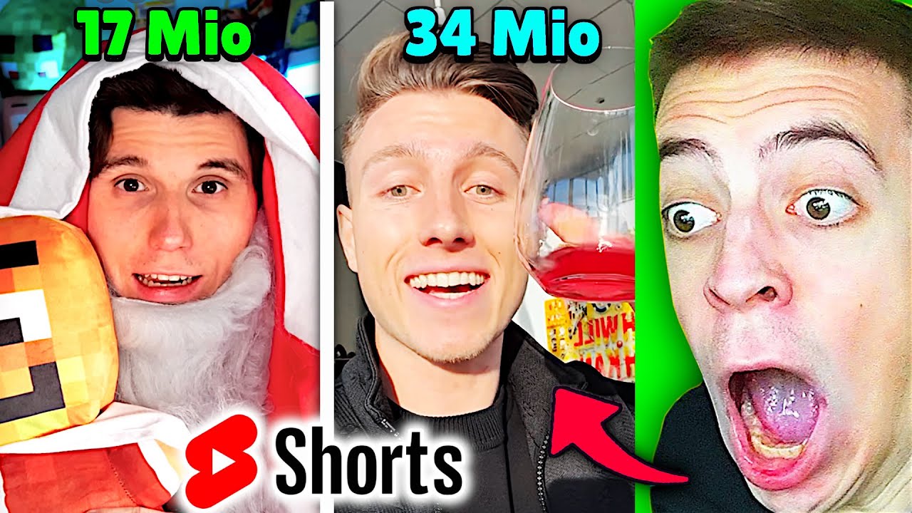 CLASHGAMES reagiert auf GENIALE YOUTUBE SHORTS! 😲 (Paluten, iCrimax… )