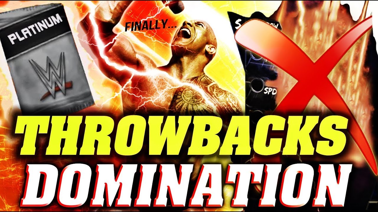 WWE Supercard #103 [RUS] FINALLY, The Rock comeback in Supercard; Platinum pack