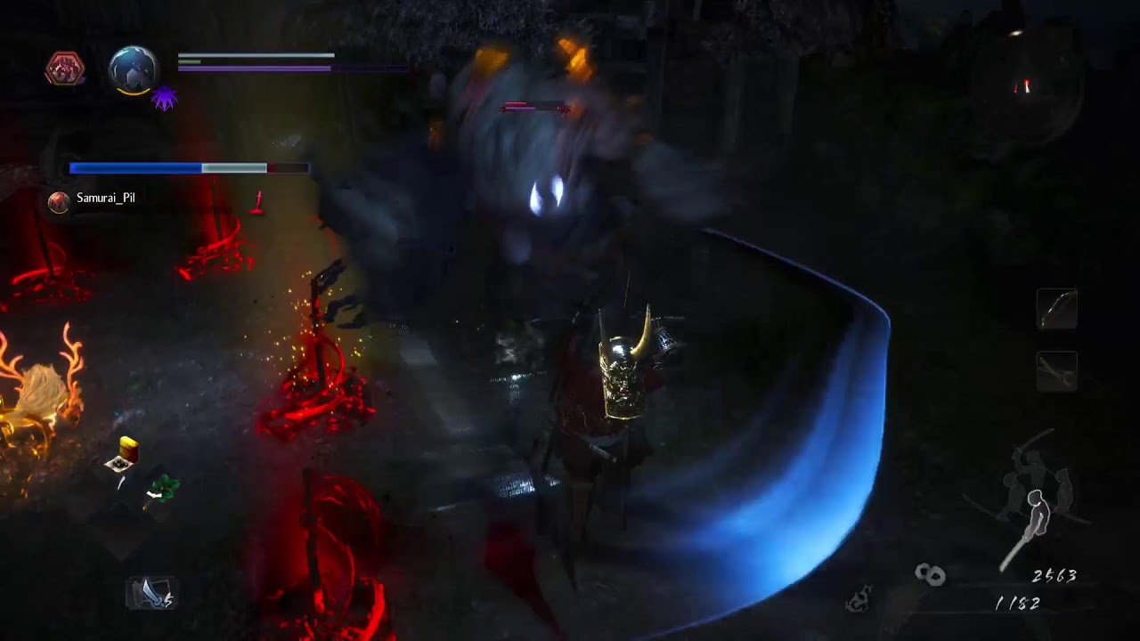 Nioh 2 game play FT Samurai_Pil