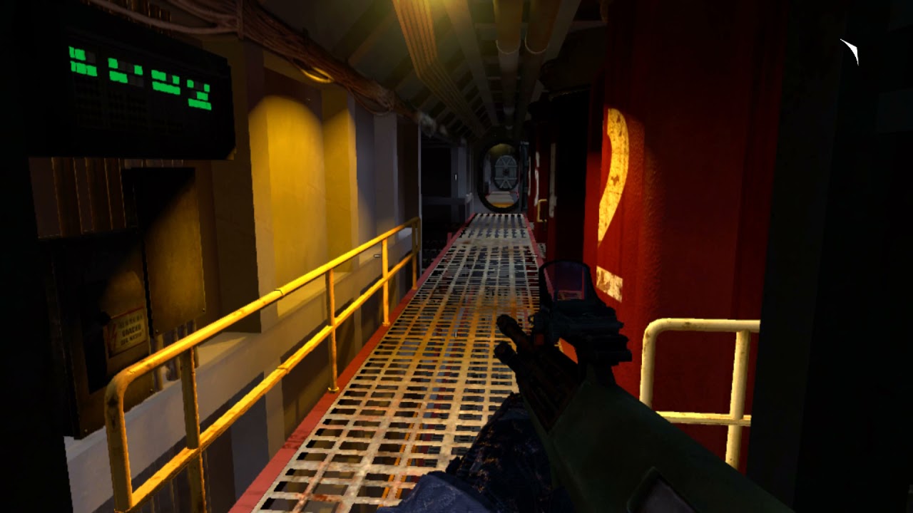 COD:MW2 Pre-Alpha 482 (2009-07-13) Inside of Submarine in Contingency Mission