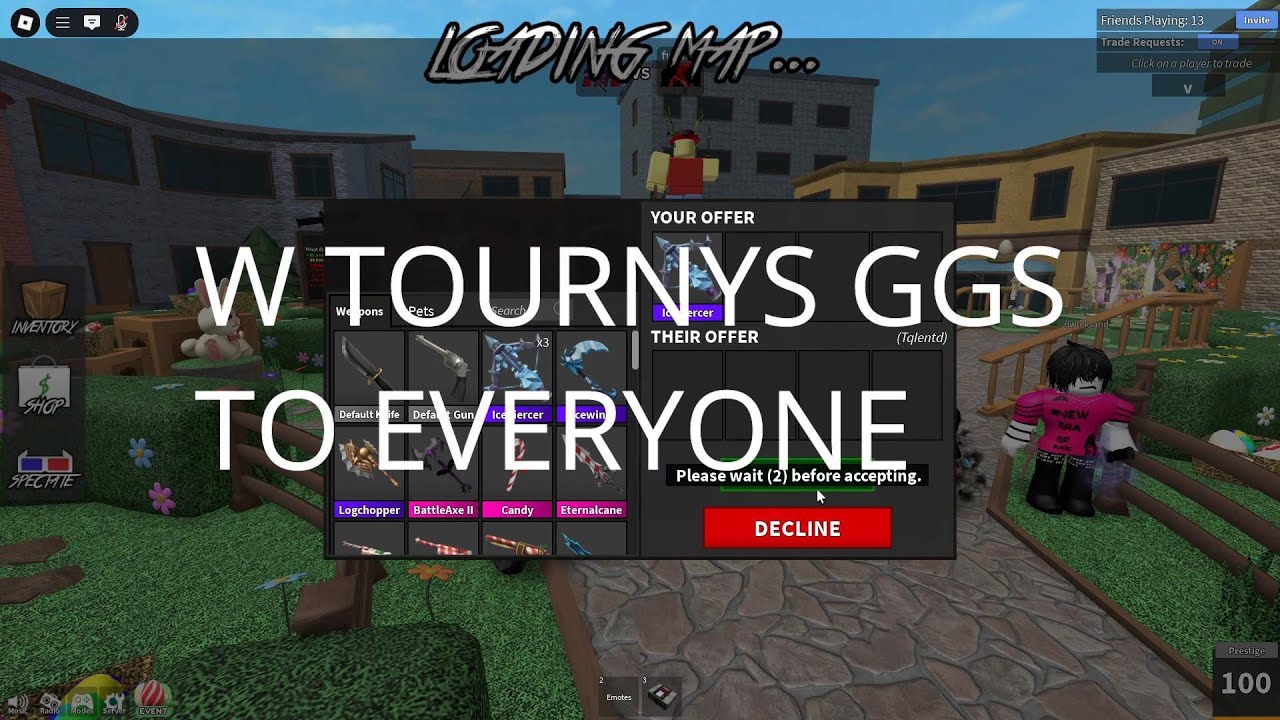 THE MOST COMP USA TOURNY FOR AN ICEPIERCER IN MM2