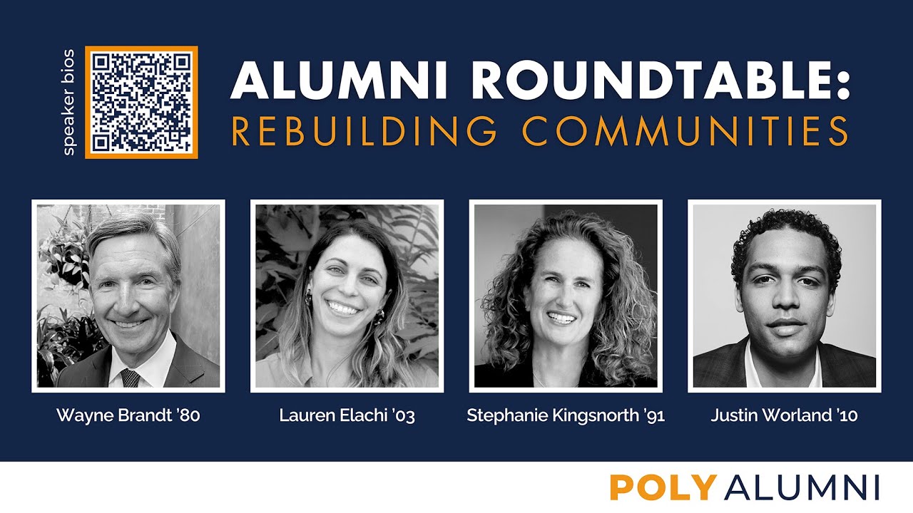 2025 Alumni Roundtable: Rebuilding Communities