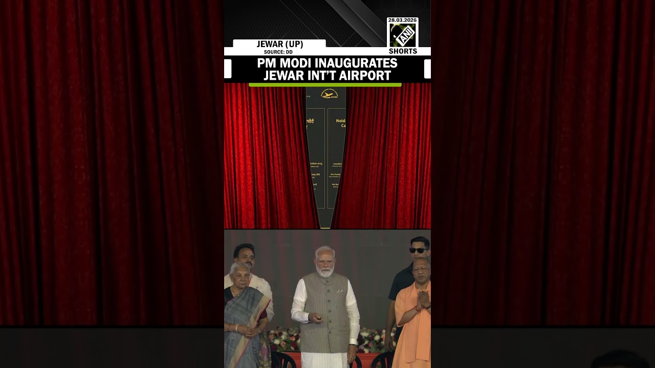 PM Modi inaugurates Phase I of Noida International Airport at Jewar