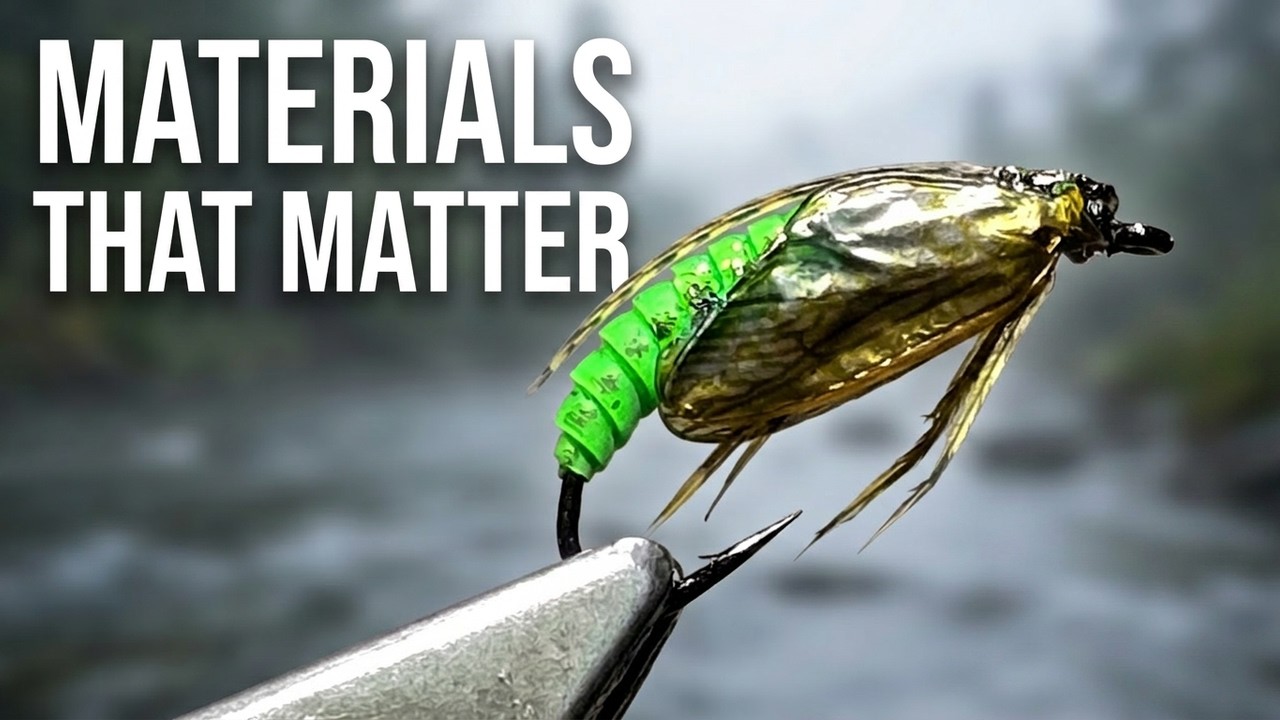 Tying a Free Living Caddis Pupa - Rhyacophila 