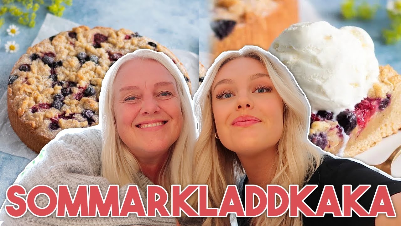 BAKA MED MIG OCH MAMMA! Sommarkladdkaka