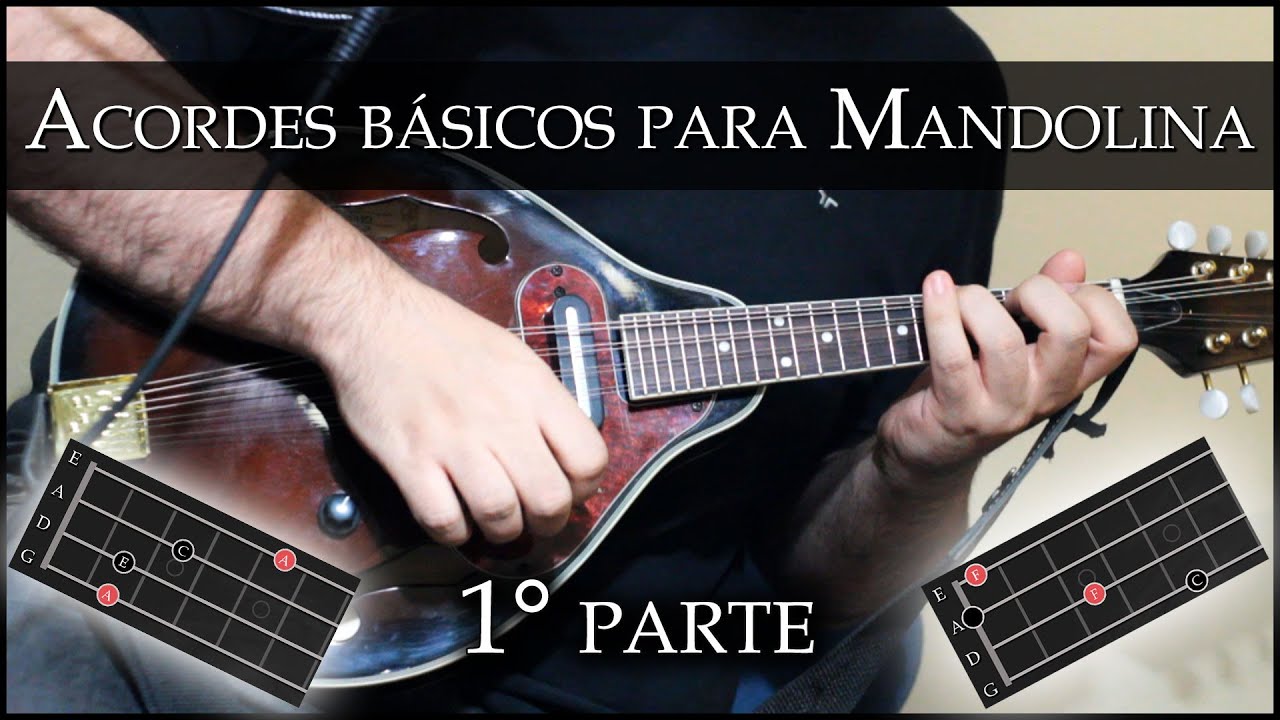 Acordes básicos para Mandolina (1° parte) | Acordes Mayores