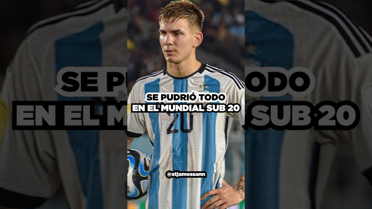 Se pudri&oacute; todo en el Mundial Sub-20