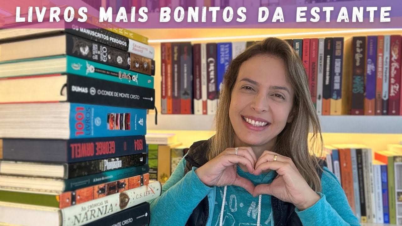 Os livros mais bonitos da minha estante