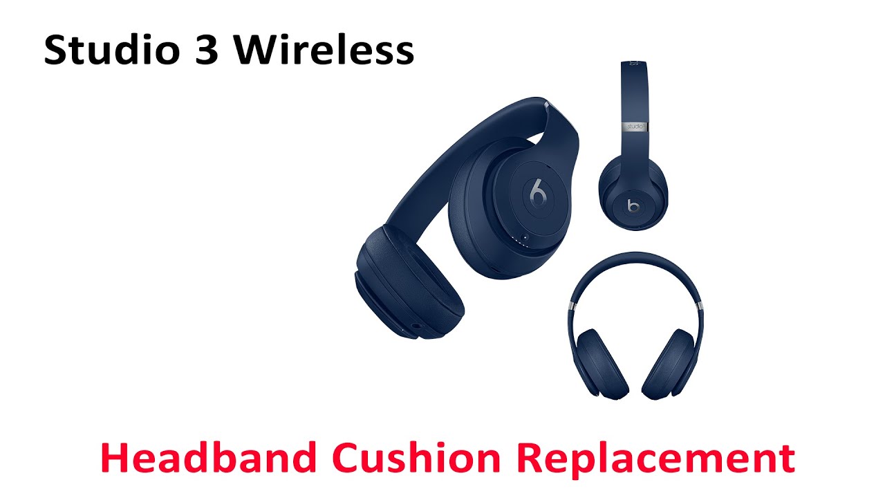 Tutorial How To Repair Ripped Broken Headband Cushion Beats By Dre Studio 3 Wireless Headphones