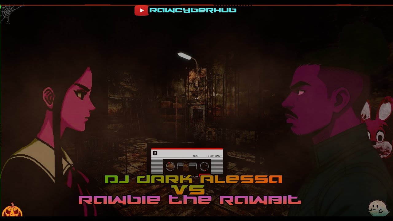 🔹Cyberween Mix 2025  | AlessaG vs RawbieTheRawbit | House/DeepHouse/Minimal | Battle Session 🔹