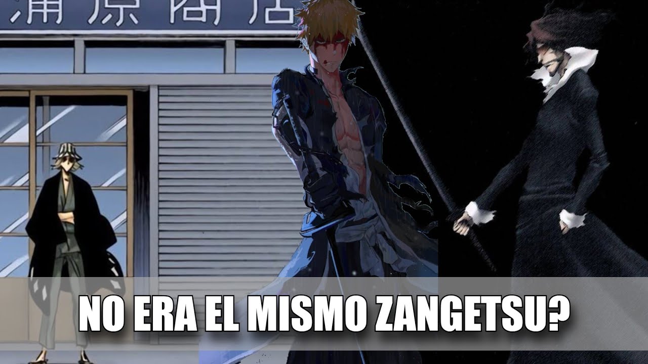 QHPS Ichigo No Encontraba Al Zangetsu Que Todos Conocemos Cuando Invoco Su Espada En El Sótano