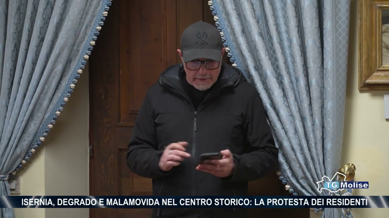 Isernia, degrado e malamovida nel centro storico: la protesta dei residenti
