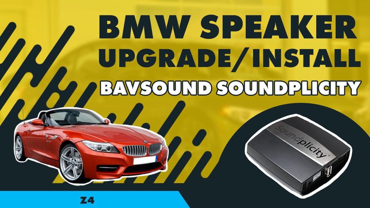 BMW Speaker Upgrade/Install | Z4  | BAVSOUND Soundplicity | iPhone Kit Installation | Part 1
