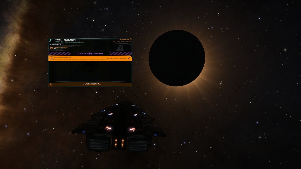 Elite Dangerous - uploading malware without getting caught