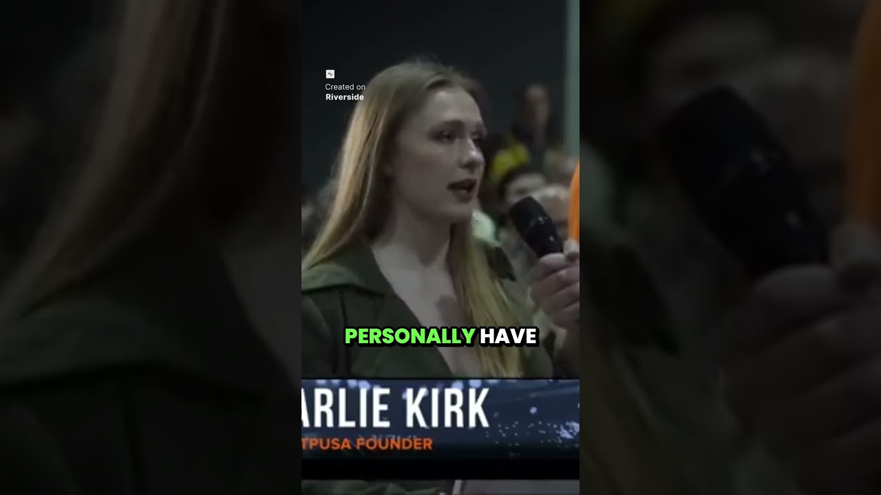 Чарли Керк СТАВИТ в неловкое положение этого либерала в споре! #charliekirk #консерватор #дебаты ...