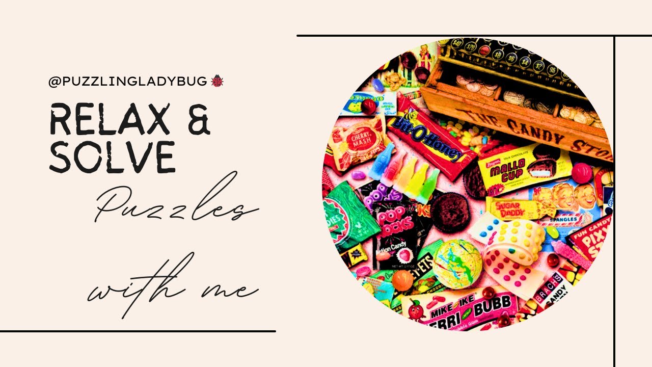 1000 Piece Puzzle Aimee Stewart Vintage Candy | Time Lapse