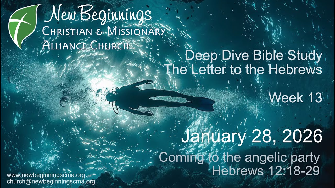 Deep Dive into Hebrews - Class #13 - January 28, 2026