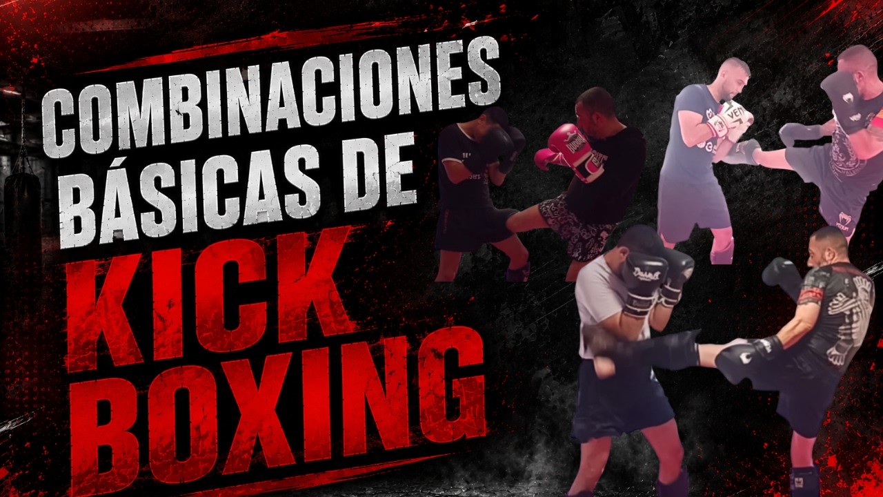 KICK BOXING PARA PRINCIPIANTES. COMBINACIONES BÁSICAS #kickboxing #mma #defensapersonal