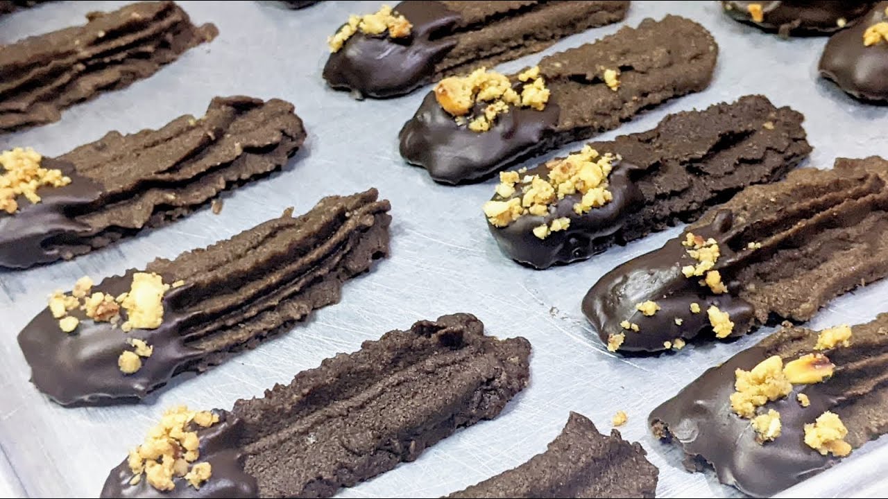 VARIASI KUE KERING LEBARAN TERBARU ‼️ BLACK BUTTER COOKIES SUPER RENYAH #kuekeringlebaran 
