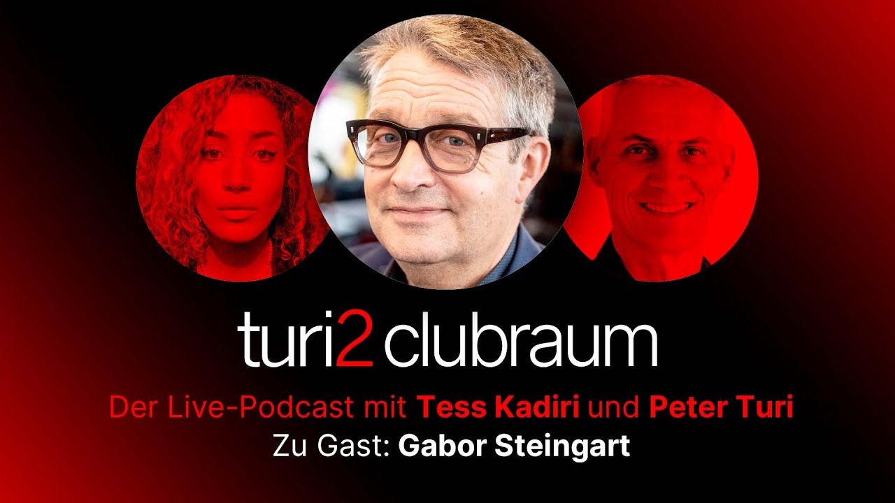 Rebranding fürs “Morning Briefing”, 100 Mio Euro Investment – turi2 Clubraum mit Gabor Steingart.